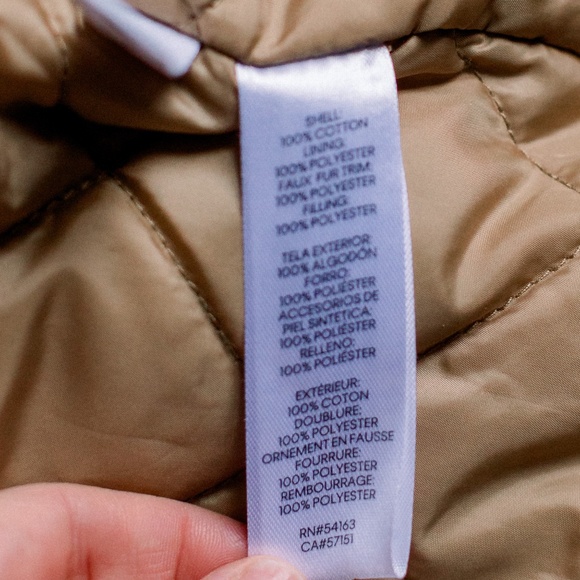 Calvin Klein - Corduroy & Sherpa Tan Trucker Jacket - Men's XL - Picture 5 of 9